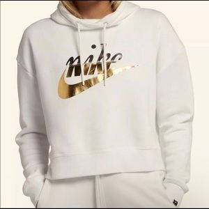 Nike Fleece Cropped Hoodie